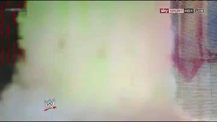 Wwe summerslam 2012 The Miz vs Rey Mysterio ( Intercontinental Championship)