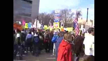 Moby & Public Enemy March Against the War, 2007 