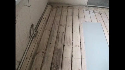 Водно подово отопление под ламинат - вариант