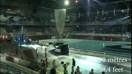 Световен pекорд скок с ролери