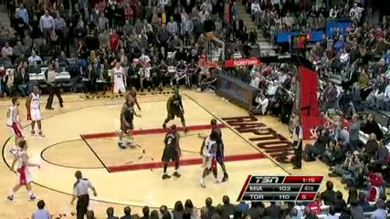 Heat @ Raptors 20.11.09 