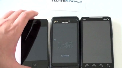 Nokia E7 vs iphone