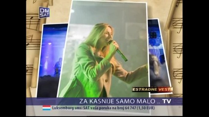 Rada Manojlovic - Estradne vesti - (TV DM Sat 16.10.2014.)