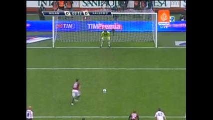 26.04 Милан - Палермо 3:0 Кака гол