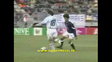 Robinho vs Messi.wmv