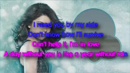 A Year Without Rain - Selena Gomez and the scene karaoke и превод! 