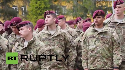 Ukraine: Poroshenko welcomes US paratroopers for 'Fearless Guardian' exercises