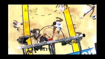 Nba Playoffs 2011 First Round Game 5: Denver Nuggets @ Oklahoma City Thunder 97 - 100