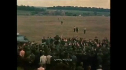 1940 аматьорски заснет в Франция от пилота на Хитлер hans baur 