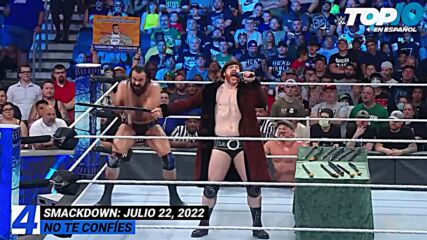 Top 10 Mejores Momentos de SMACKDOWN: WWE Top 10, Jul 22, 2022