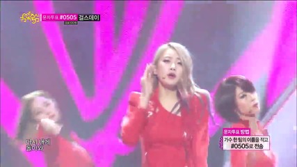 140111 Dalshabet - B. B. B ( Big Baby Baby ) @ Music Core