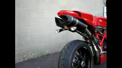 Ducati 1098 with G&g Exhaust System