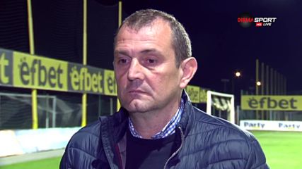 Загорчич: Не съм доволен, но е добре, че вкарахме гол