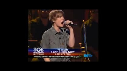 Justin Bieber - Medley (one Less Lonely Girl, Never Let You Go, Baby) [live @ S.o.s. Help For Haiti]