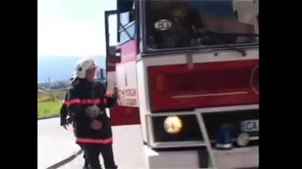 Акция на Мвр +пожарна+линейка 