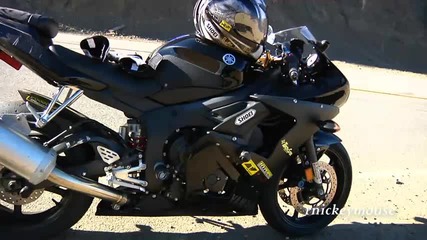 Yamaha R6 Crash
