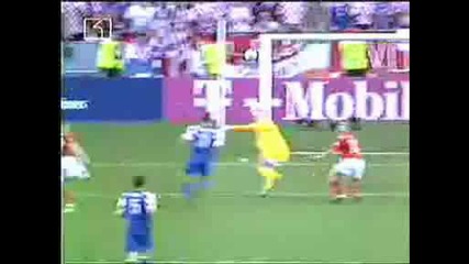 England 1 - 1 Croatia (scholes)