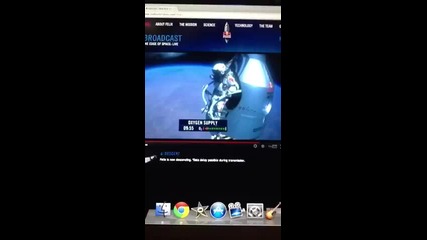 Felix Baumgartner Freefall from the edge of space Redbull stratos