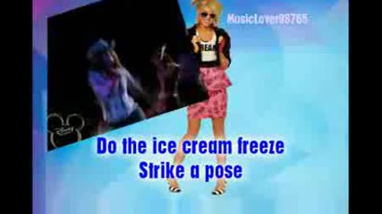 Hannah Montana - Ice Cream Freeze Karaoke