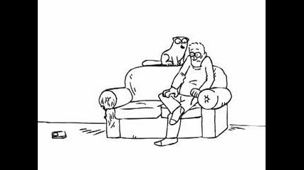 Simons Cat - Tv вечеря