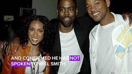 Chris Rock says he has NOT spoken to Will Smith since the Oscars