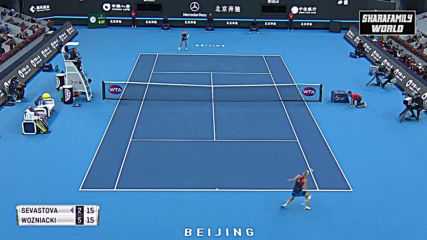Wozniacki vs Sevastova 2018 Beijing Highlights 720p50fp