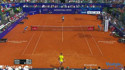 Rafael Nadal vs Dominic Thiem - Argentina Open 2016