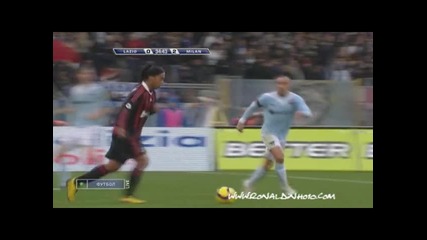 Ronaldinho Pass Pato Gol vs Lazio 