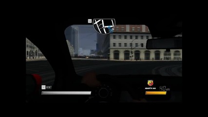 Driver san francisco Fiat 500 test drive