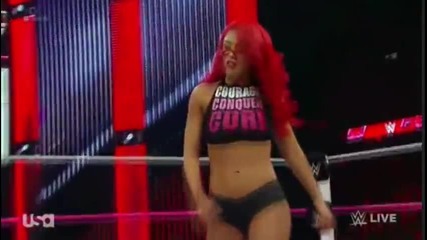 Eva Marie & Cameron Vs. Brie Bella