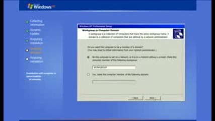 Фълшиво преинстарирване на Windows Xp с пограма.