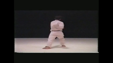 Mas Oyama - zenkutsu dachi - tsuki