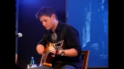 Jensen Ackles & Jason Manns singing at Jus in Bello 04.04.10 