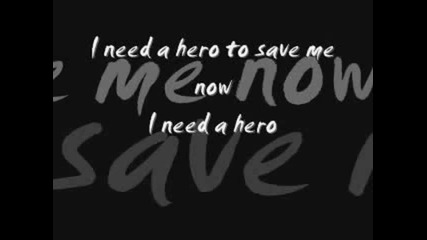 Skillet - Hero (with lyrics in video)! New Song 2009 !