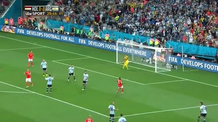 1/2 финал: Нидерландия 0 – 0 Аржентина // F I F A World Cup 2014 // Netherlands 0 – 0 Argentina