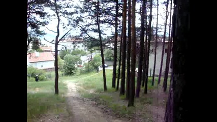 downhill