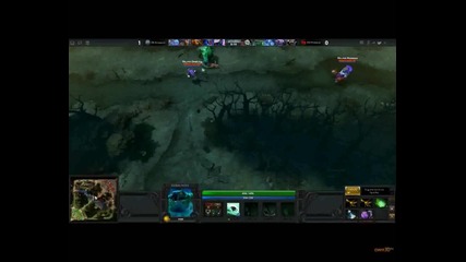 Dota 2 Online Kingdom vs Nirvana China - First blood before creep