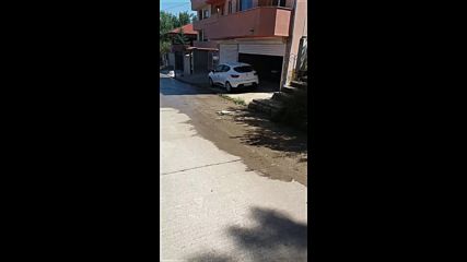Фекални води по улица в Добрич