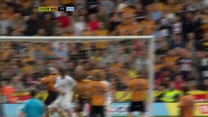 Уулвърхяптън - Нюкясъл 1:1 Керъл Гол 