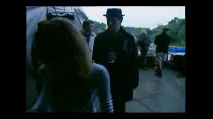 Robbie Williams Backstage At Slane Castle