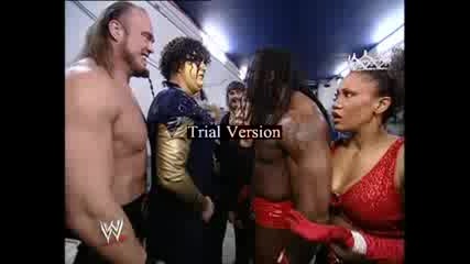 Booker T, Sharmell and The Freaks Backstage 