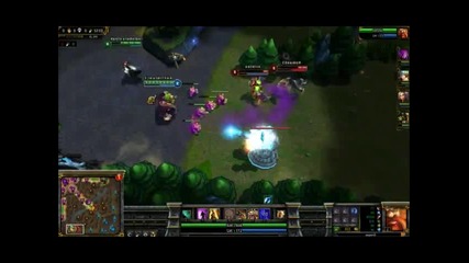 Gragas body slam first blood!!!