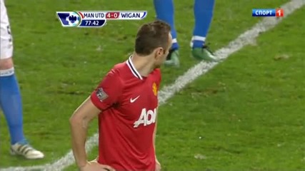 26.12.2011 - Manchester United 5 : 0 Wigan Athletic - Dimitar Berbatov hattrick