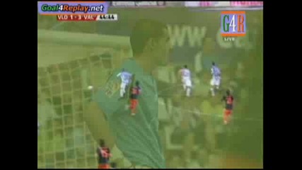 Real Valladolid - Valencia 1 - 3 (2 - 4,  13 9 2009)