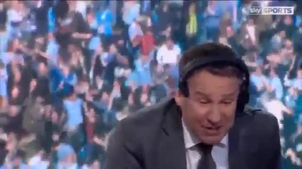 Луд коментатор полудява след победния гол на Агуеро за Ман.сити