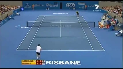 Soderling vs Roddick Highlights Brisbane International 
