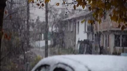 Снежно утро от Разград