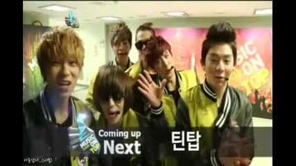 120229 musicontop - coming up next Teen Top