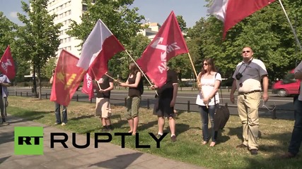 Poland: Poles protest US imperialism on 70th anniversary of Hiroshima bombing