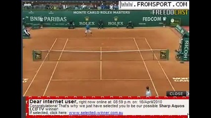 Nadal vs Ferrero - Monte Carlo 2010 Qf 